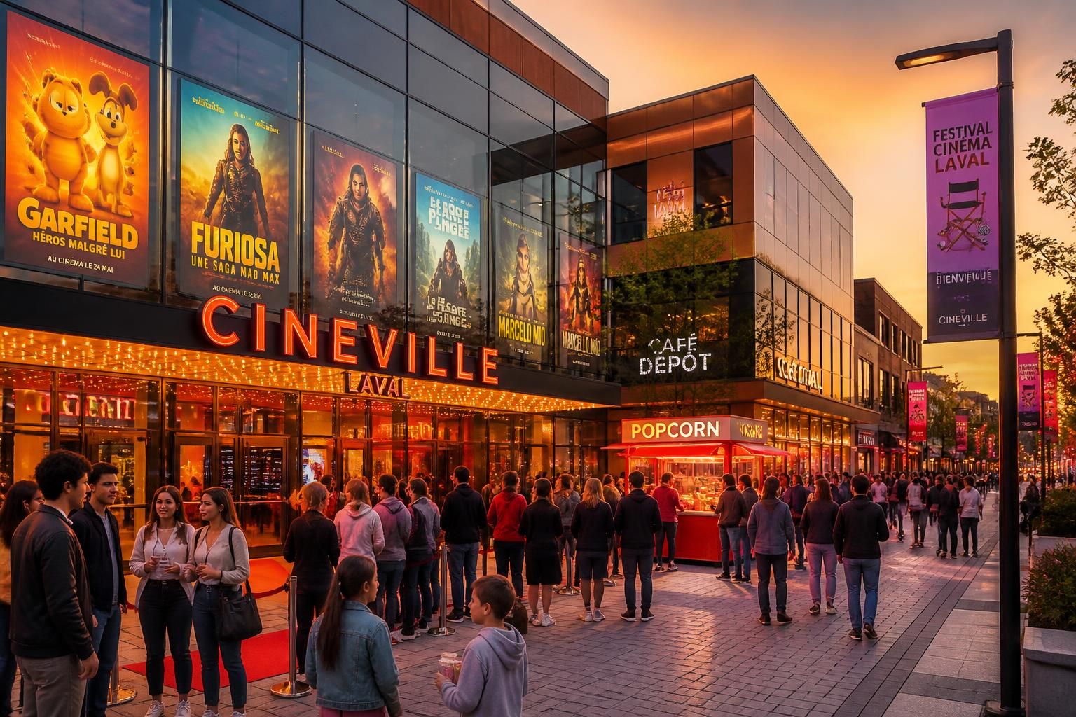 découvrez cineville à laval, la destination idéale pour les passionnés de cinéma avec une sélection de films variée et une ambiance conviviale.