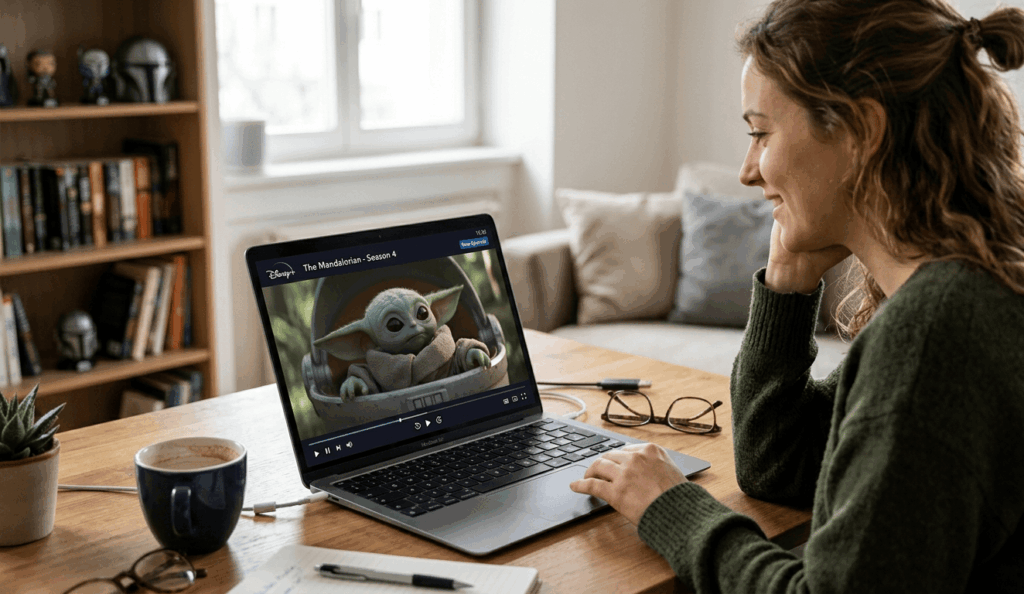 Grogu dans The Mandalorian saison 4