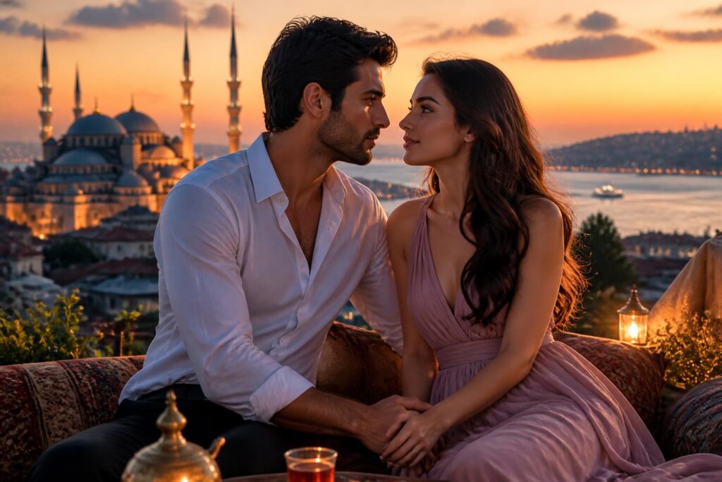 découvrez les plus belles histoires d'amour émouvantes dans cette série turque romantique captivante, à ne pas manquer pour les passionnés de romance.