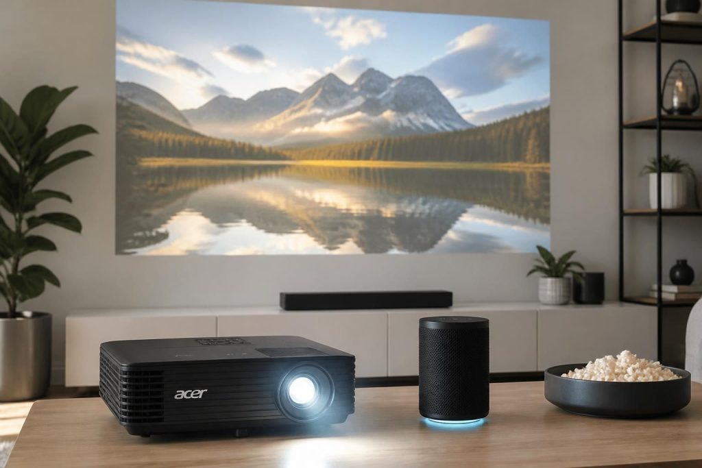 découvrez le mini vidéoprojecteur acer avec enceinte bluetooth intégrée. profitez d'une qualité sonore optimale et suivez nos astuces pour une expérience visuelle améliorée.