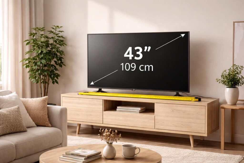 découvrez comment convertir 43 pouces en centimètres pour choisir la tv idéale et éviter tout regret après votre achat. optimisez votre achat grâce à nos conseils pratiques.