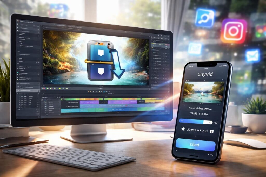 découvrez comment réduire le poids de vos vidéos avec tinyvid et pourquoi cette optimisation est cruciale pour améliorer la visibilité et la rapidité sur les réseaux sociaux.