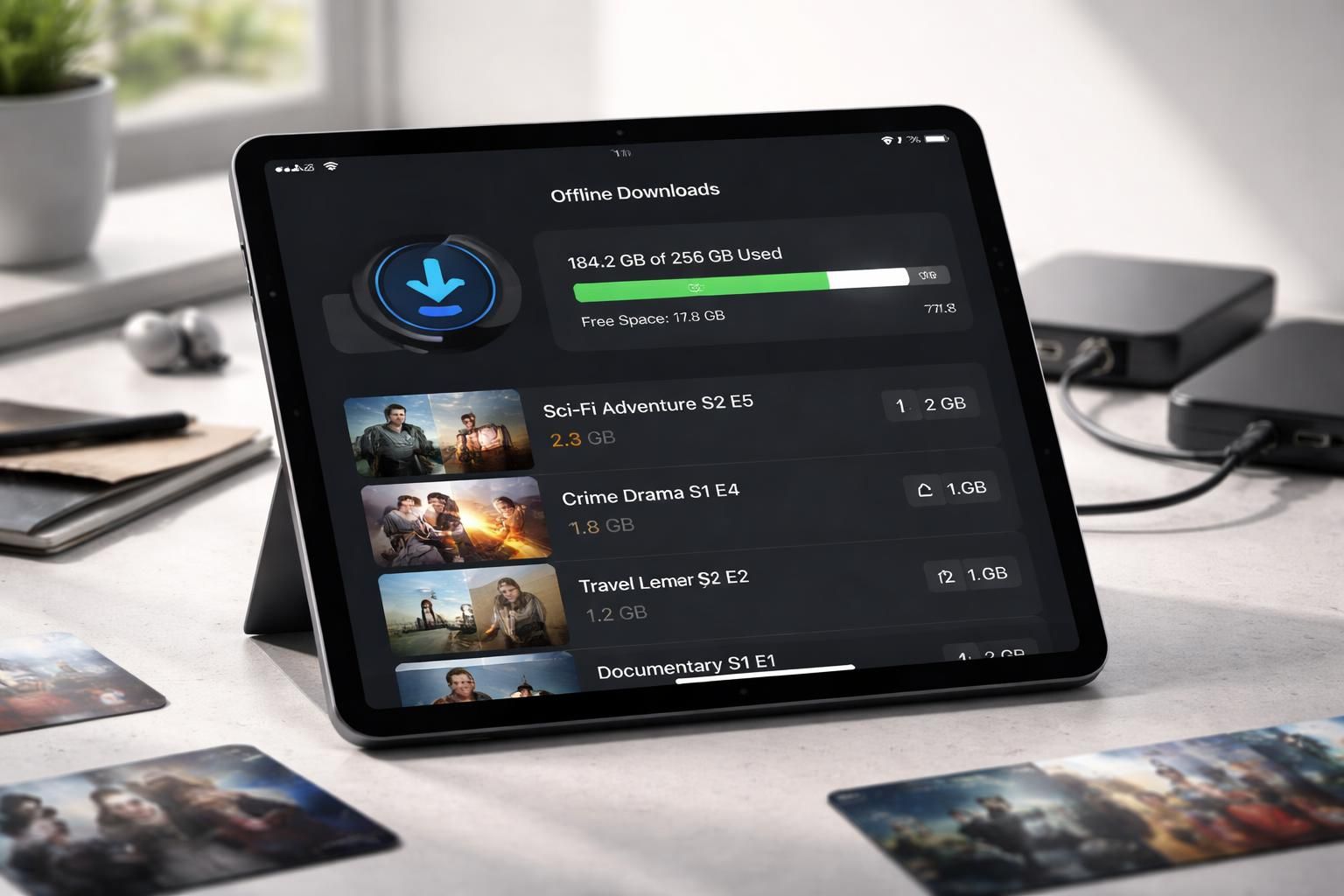 découvrez comment stocker des épisodes hors-ligne sur votre ipad sans manquer d'espace, grâce à une méthode simple et efficace pour optimiser votre stockage.